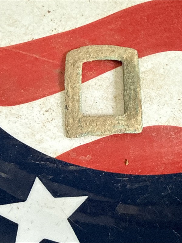 Dug Revolutionary War 💥 🇺🇸 💣 Brass Shoe Buckle 
