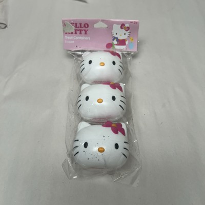 Sanrio Hello Kitty Easter Eggs, Treat & Snack Containers - 3 Pack NEW in package