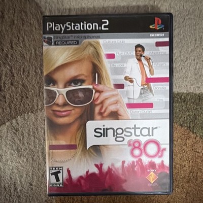 Sony SingStar '80s SingStar Series Sony PlayStation 2 PS2 Game, T Manual