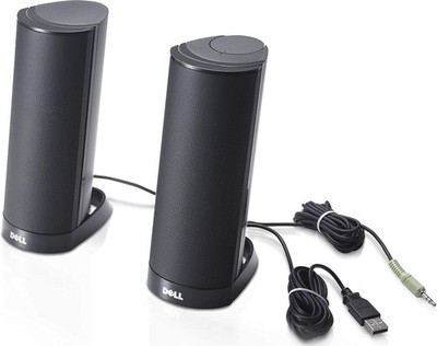 Lot of 2 sets (4 speakers)- Genuine Dell AX210 Multimedia Speaker Systems