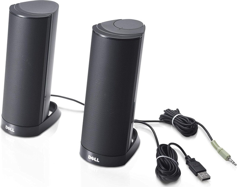 Lot of 2 sets (4 speakers)- Genuine Dell AX210 Multimedia Speaker Systems