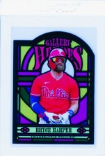 2021 Topps Gallery - BRYCE HARPER - Gallery of Heroes #GOH-4 Die-Cut SP