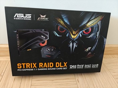 ASUS Strix Raid DLX 7.1 PCIe premium sound card sound card