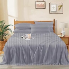 RECCI 4 Piece Sheet Set 100 Egyptian Cotton 1000 Thread Count Extra Super So...