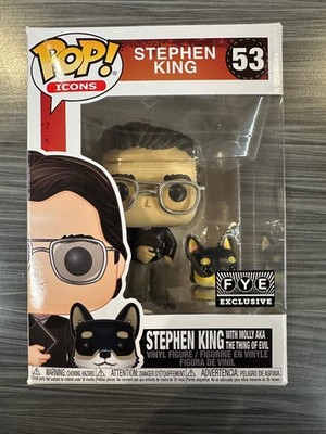 Funko POP! Icons: Stephen King with Molly AKA The Thing Of Evil (FYE)(Damaged Bo