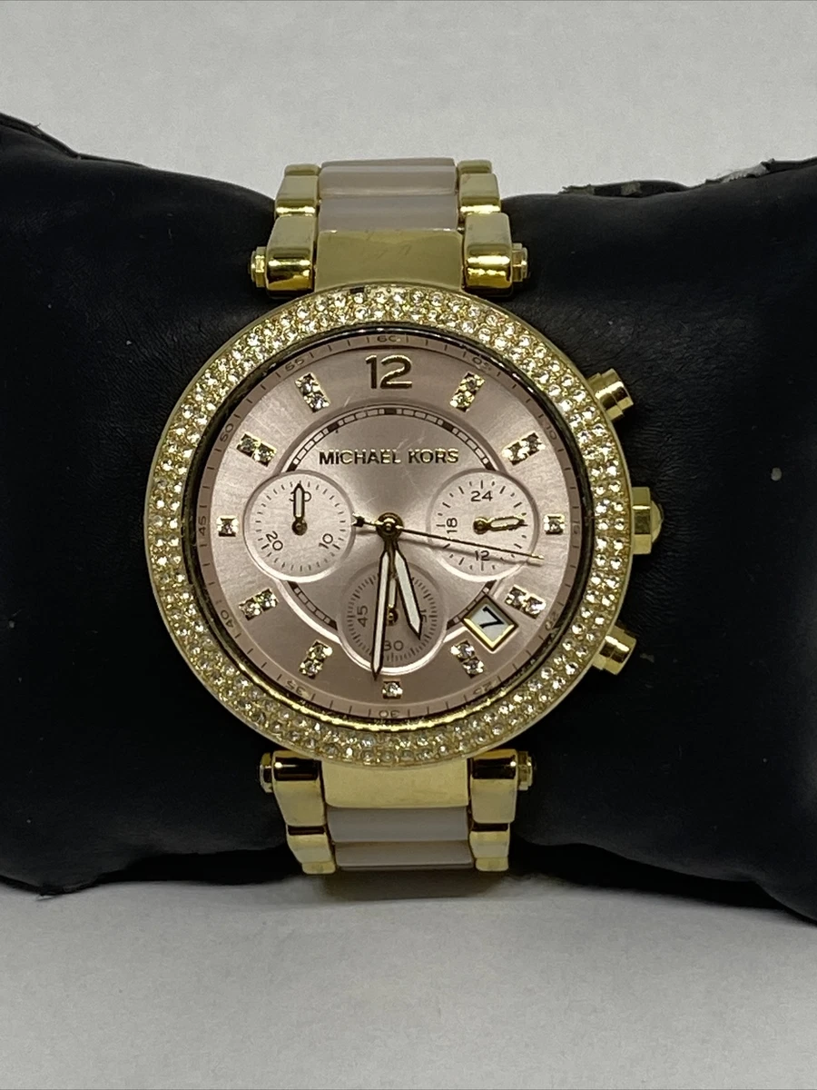 Michael Kors Parker MK6326 Womens Stainless Steel Analog Dial Quartz Watch VK753