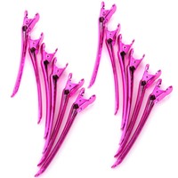 12Pcs Friseursalon Haarspange Haarclips Haarklammer Friseurbedarf