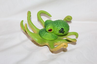 Mattel Imaginext Seablade 2006 Sea Monsters Green Spinning Octopus Pirate