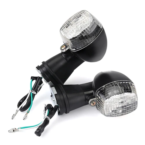 Luces indicadoras de señal de giro delanteras lámparas para KAWASAKI NINJA 500R EX 500 ZRX1200S - Imagen 19 de 22