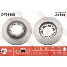 Disque de frein Mitsubishi CANTER