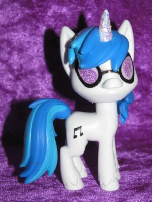 My little Pony - G5 DJ Pon3 Festfigur Glitzer Einhorn