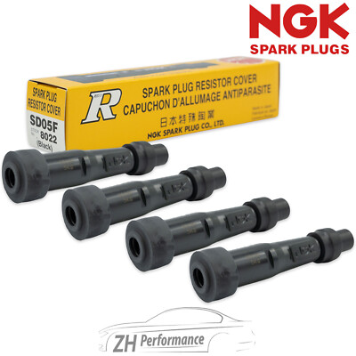 4x NGK 8022 SD05F Zündkerzenstecker für Honda CB R Suzuki GSF GSX Yamaha FJ KTM