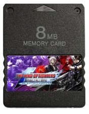 The King of Fighters 2002 PS2 Memory Card Unlocked 100 Completed Saves