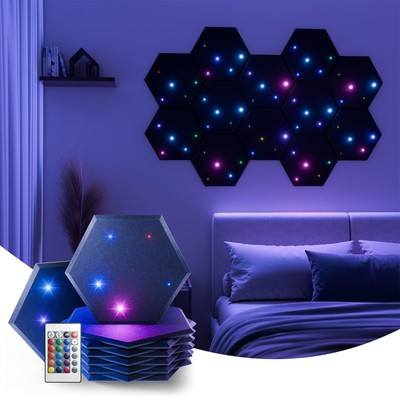 12 Pack Wall Panels for Interior Wall Decor, 12'' X 10'' X 0.4'' 3D Wall Panels ...