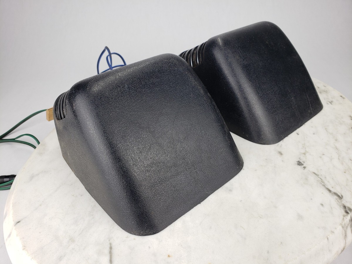 2x 70's Vintage Japan Car Speakers Dash Mount Surround Sound