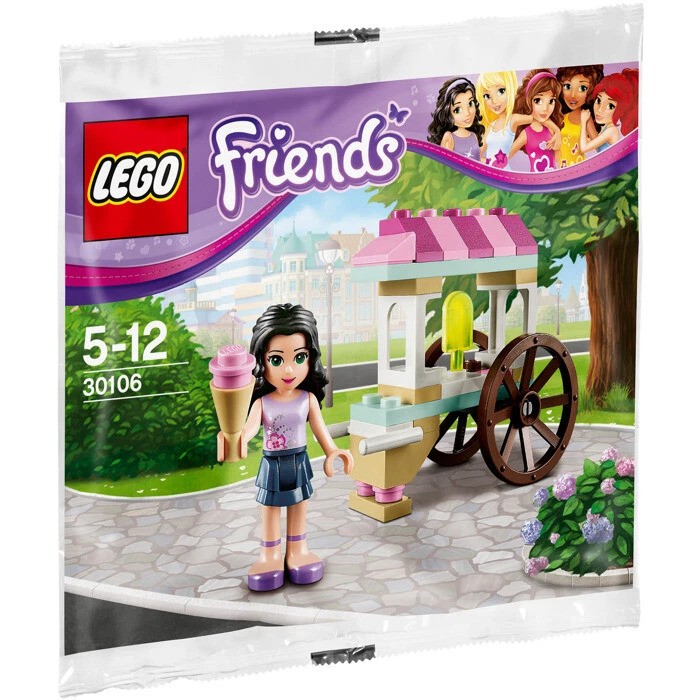 LEGO Friends Ice Cream Stand Polybag  30106 (SEALED)