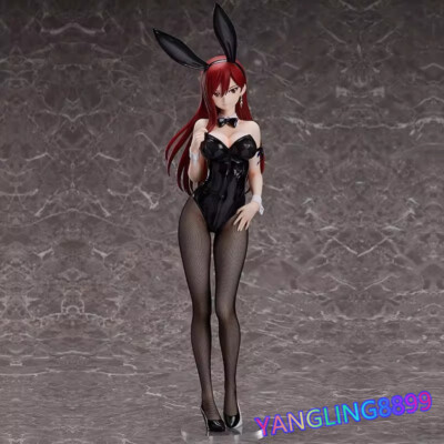 Anime Fairy Tail Erza Scarlet 1/4 Bunny Girl Ver Figure Collection
