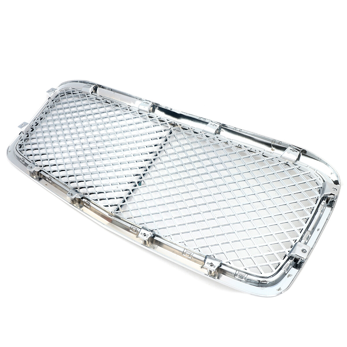 For 2013-2019 Bentley Flying Spur Front Radiator Chrome Grille w/ Trim Molding