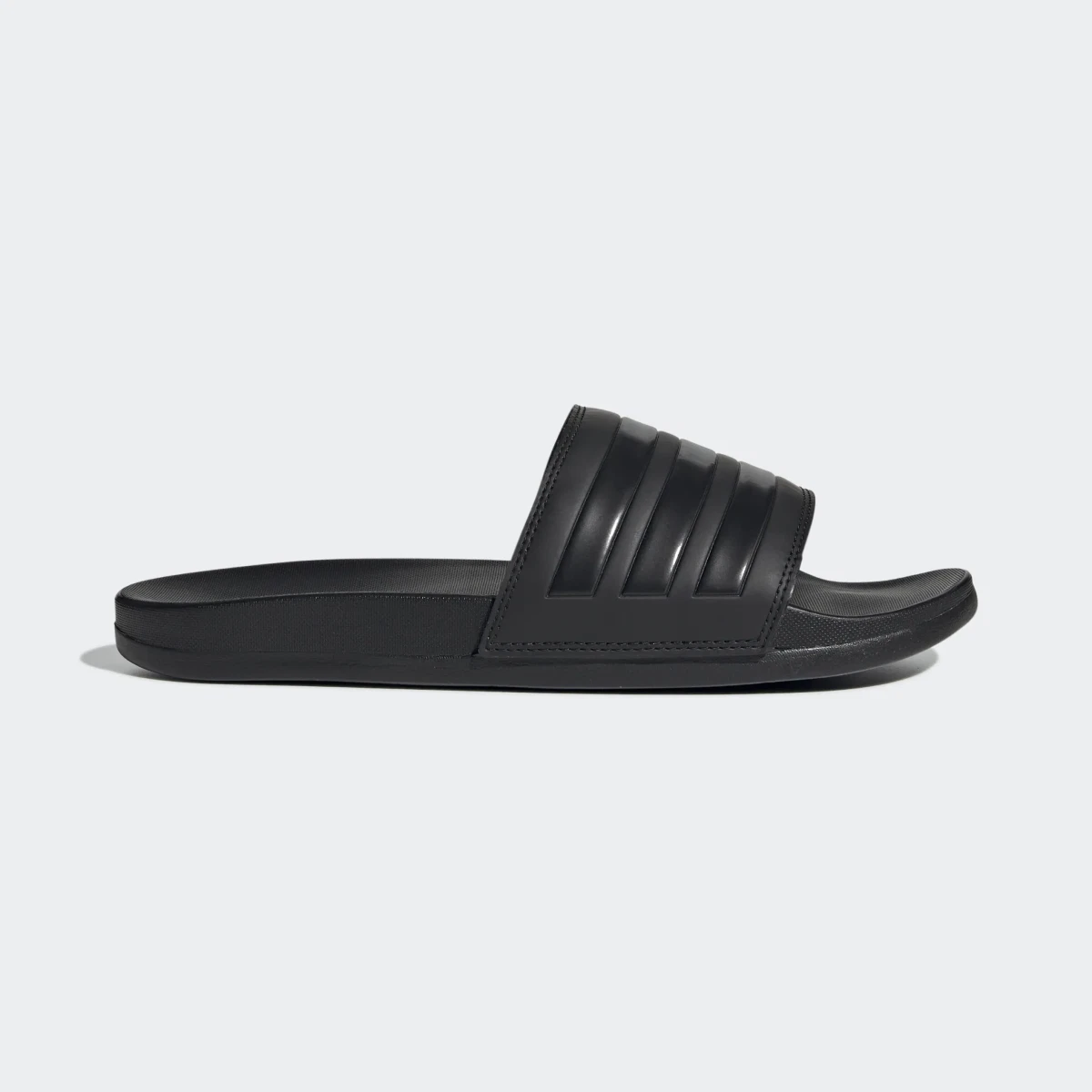 Adidas Adilette Comfort Slides - Lightweight Cushioned Sandals - Black (GZ5896)