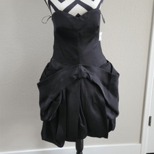 New ALEXANDER MCQUEEN strapless runway dress 42 IT