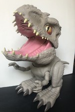 Jurassic World Camp Cretaceous Feeding Frenzy Indominus Rex Dinosaur Toy WORKs