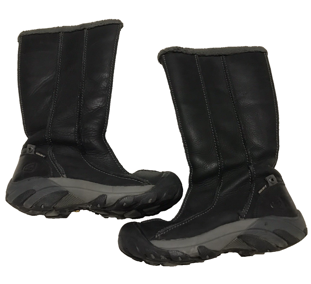 Stivali Keen Dry donna anatra delle nevi neri taglia 6 5 foderati zip invernali outdoor