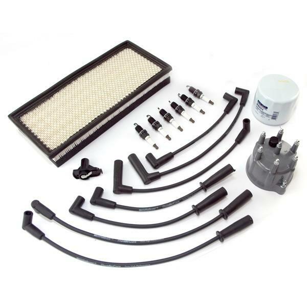 Kit d'allumage pour Jeep Wrangler TJ 1997-1998 4.0L avec bougies et distributeur
