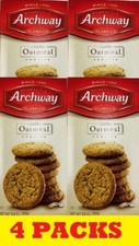 4x Archway Homestyle Classics Soft Oatmeal Cookies 9.5 Oz FREE SHIP - 4 BOXES