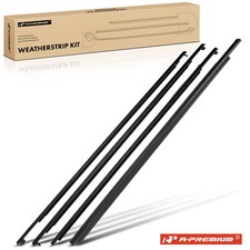 A-premium 4pcs Front Rear Side Door Belt Weatherstrips For Toyota Land Cruiser A-premium 4pcs Front Rear Side Door Belt Weatherstrips For Toyota Land Cruiser