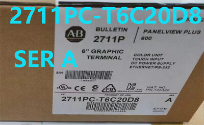 AB 2711PC-T6C20D8 Panelview Plus 600 Operator Interface Panel Ser A