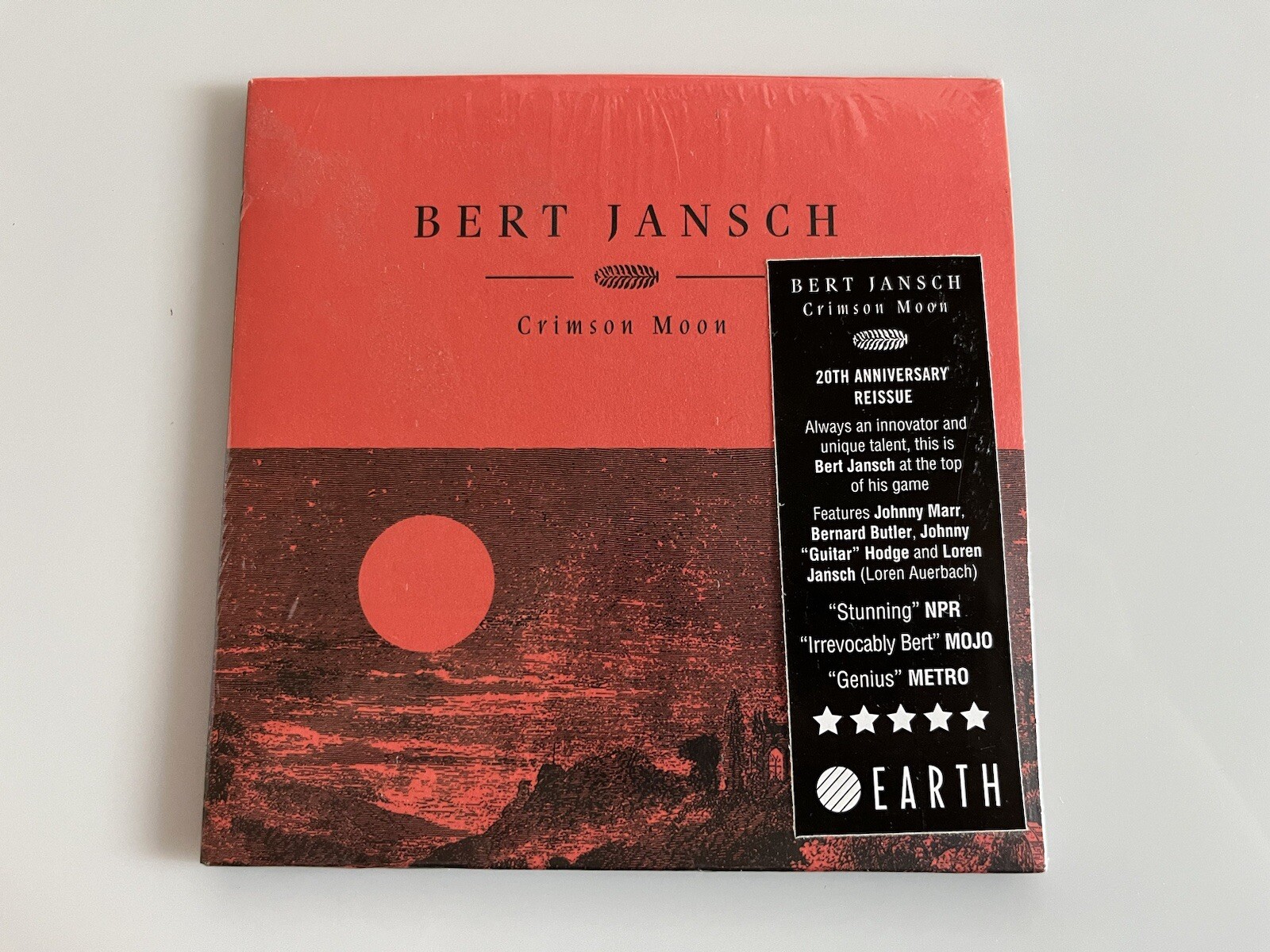 Bert Jansch : Crimson Moon (CD, 2020) Brand New Sealed