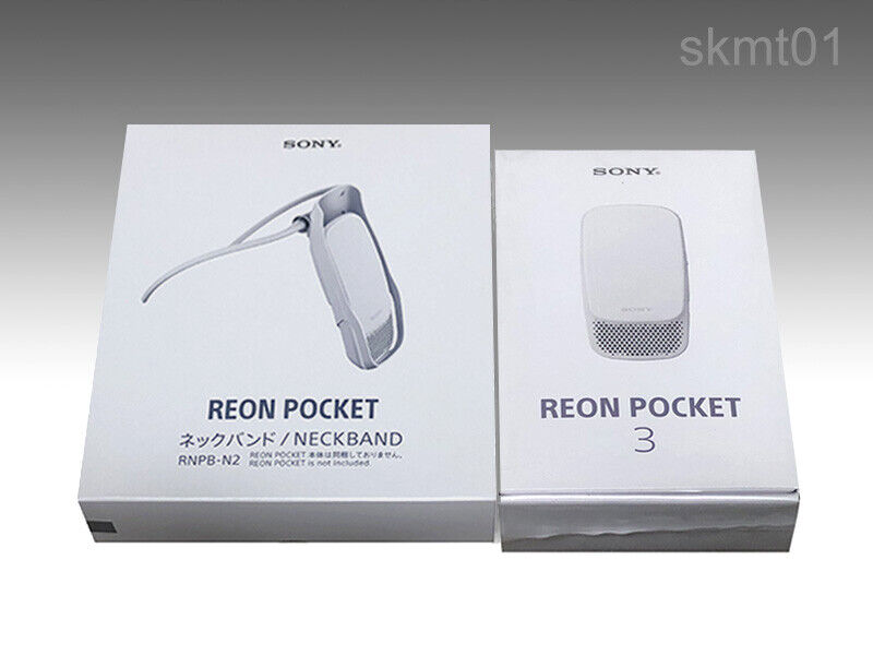 SONY Heating-cooling RNP-3 Wearable Thermo Device REON POCKET with Neckband  SET