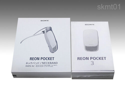 SONY Heating-cooling RNP-3 Wearable Thermo Device REON POCKET with Neckband SET - Picture 1 of 11