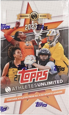 2023 TOPPS ATHLETES UNLIMITED ALL SPORTS HOBBY BOX NEW FACTORY SEALED