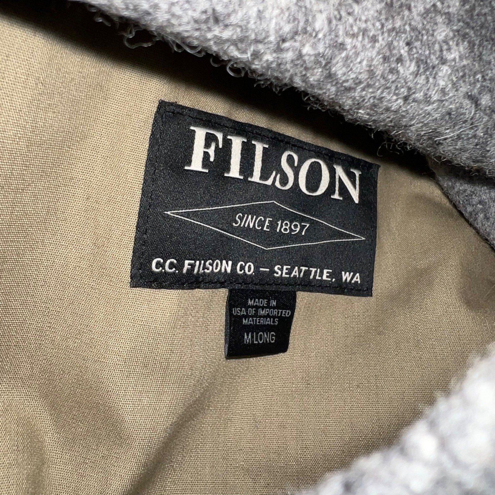 CC Filson WAX INCLUDED Chore Waxed Hunting Work & Fie… Gem