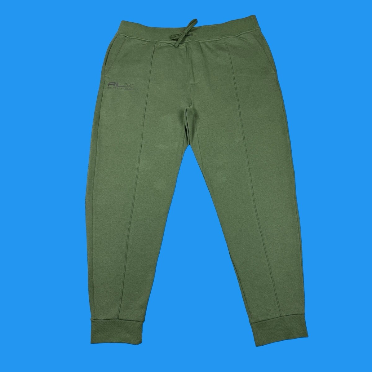 Ralph Lauren RLX Sweatpants Mens Sz XXL Performance Fleece Cuffed