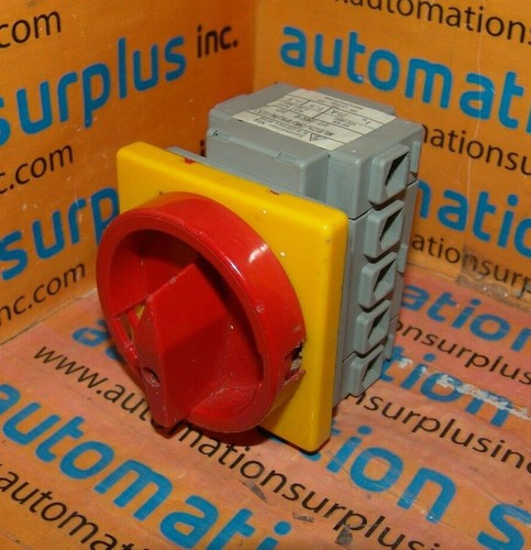 SONTHEIMER NLT25/3E/PE/N/Z33 5-POLE ON LOAD SWITCH 25A | eBay