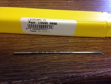 .0938" 3/32" HIGH SPEED STEEL CHUCKING REAMER