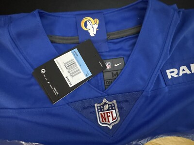 Medium Aaron Donald #99 Vapor Limited Jersey Blue Full Stitched