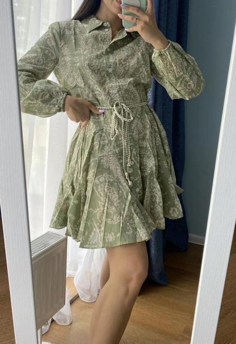 Camicia Pizzo Camicie Zara Zara Collezione Estate Zara Verde