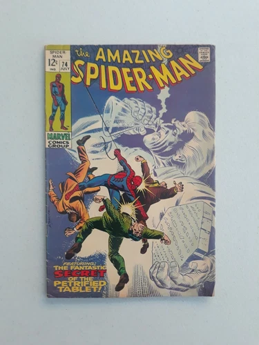 Amazing Spiderman 74 Marvel Comics 1969 Spider-man
