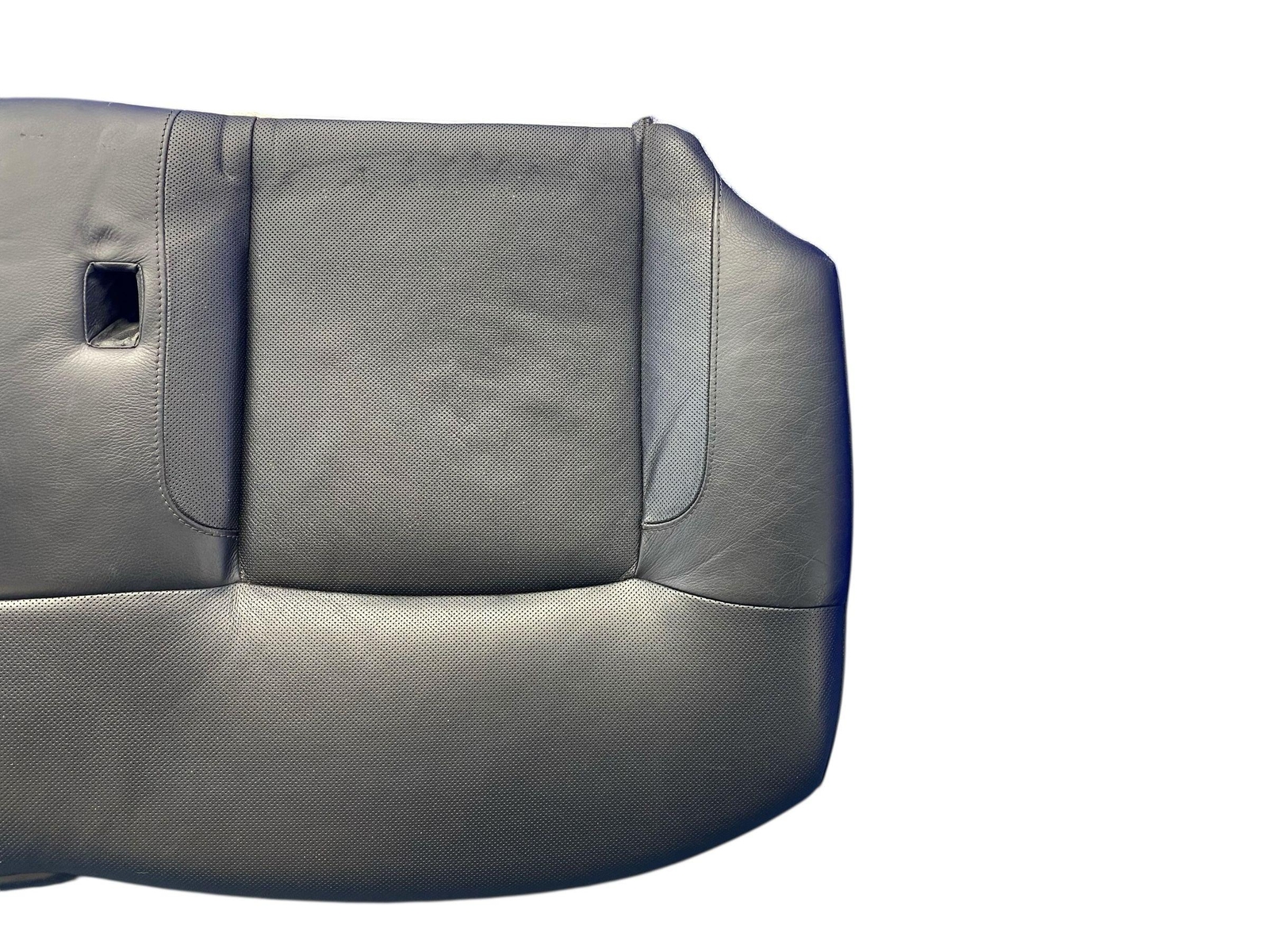 2009-2014 ROLLS ROYCE GHOST RR4 REAR LOWER BENCH SEAT CUSHION LEATHER *WEAR* OEM