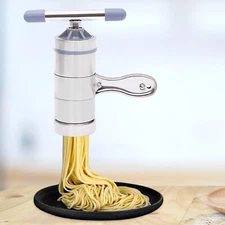 Stainless Steel Noodle Maker Manual Pasta Machine Noodle Spaghetti & Fettuccine