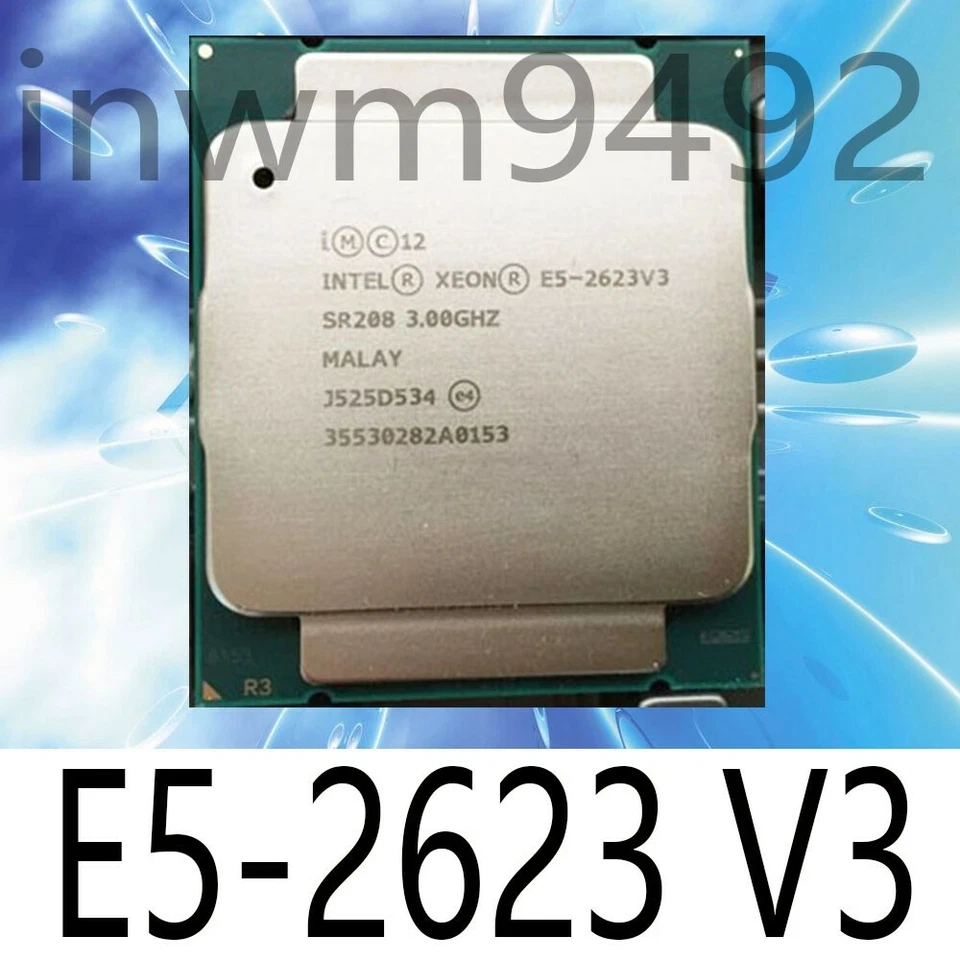 Intel Xeon E5-2623 V3 4 Core 3.0GHz SR208 LGA 2011-3 Server CPU Processor - image 1 of 1
