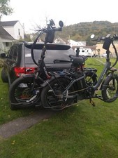2 Fat Bike Rack Carrier Vehicle Mount Truck Hitch Heavy Duty Folding With Lock