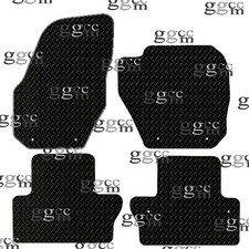 Fits Volvo V60 Auto 2010 To 2018 Tailored Black Rubber Car Floor Mats 8 Clips