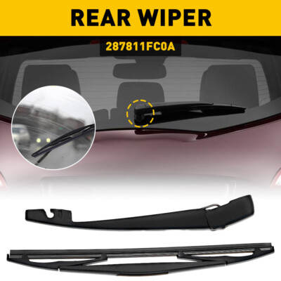 High Quality Windshield Rear Wiper Arm & Blade Black For 2004-2014 NISSAN MURANO
