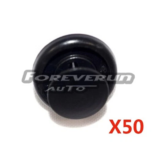 50 Pcs 7mm Bumper Fender Liner Fastener Retainer Clips For Toyota Lexus Scion - Image 2 of 3