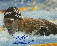 CAELEB DRESSEL SIGNED 8x10 PHOTO SWIMMING 2016 OLYMPICS reprint