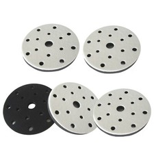 NEW 5Pcs 6 inch Sponge Interface Pad Hook Loop Sanding Disc Sander Backing Pads
